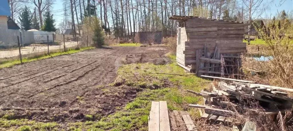 Участок в Вологодская область, д. Бурцево ул. Садовая (8.85 сот.) - Фото 1