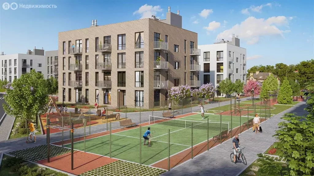 1-комнатная квартира: Заозёрное, Олимпийская улица, 2к1 (37.8 м) - Фото 2