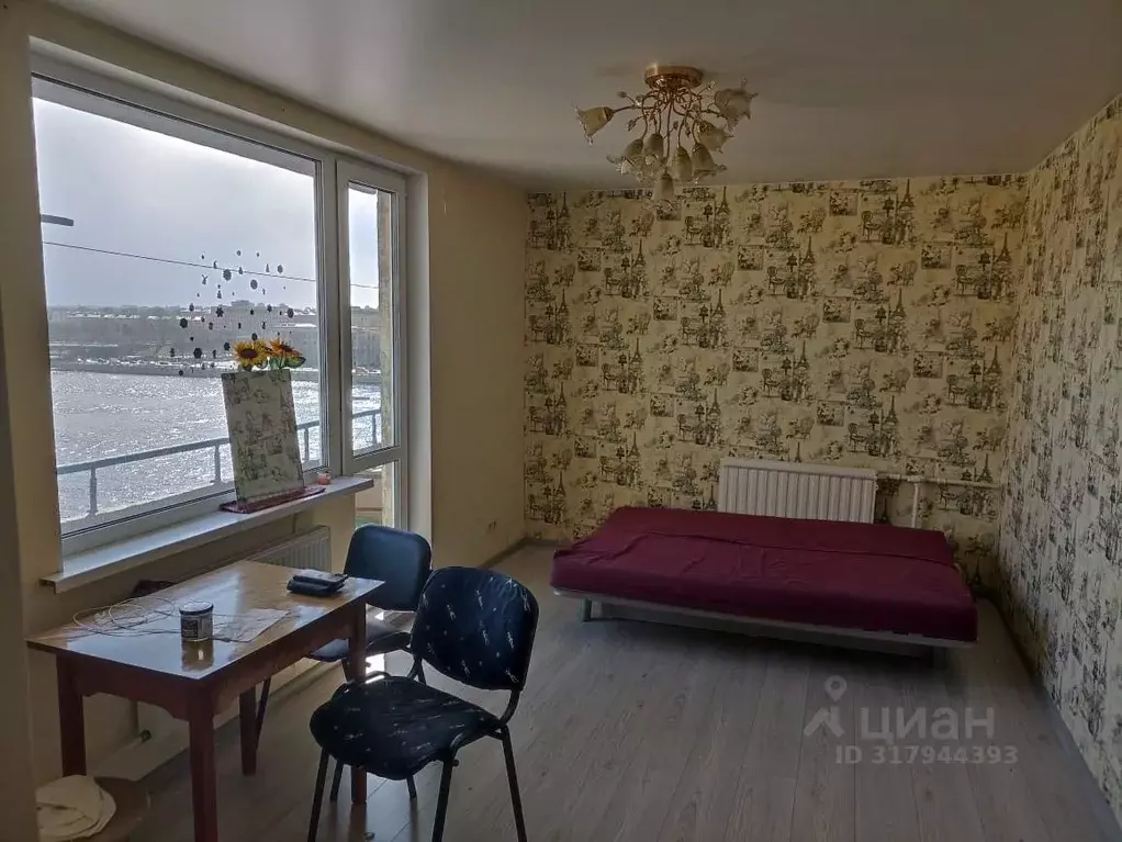 Комната Санкт-Петербург Октябрьская наб., 60 (18.5 м) - Фото 0