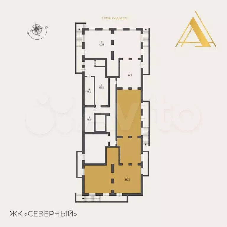 Продам помещение свободного назначения, 242.9 м - Фото 0