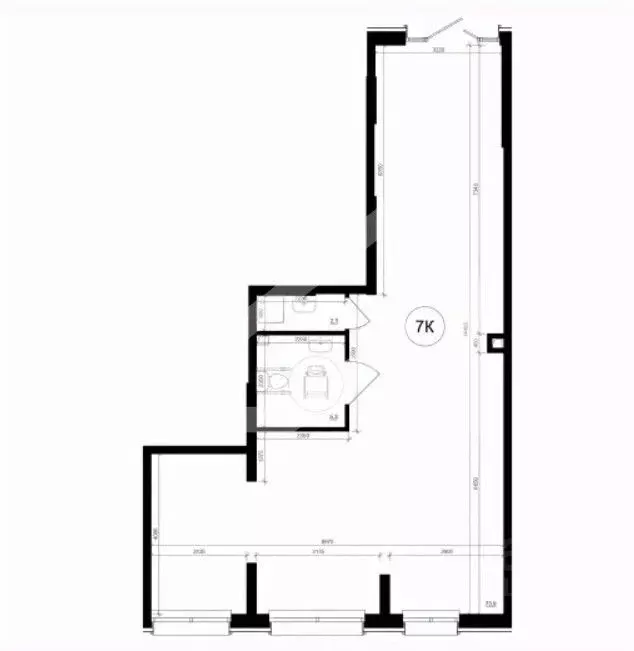 Помещение свободного назначения в Москва Филатов Луг жилой комплекс, ... - Фото 2