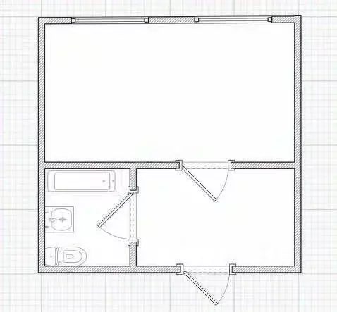 Студия Курганская область, Курган ул. Комиссаров, 65 (32.2 м) - Фото 2