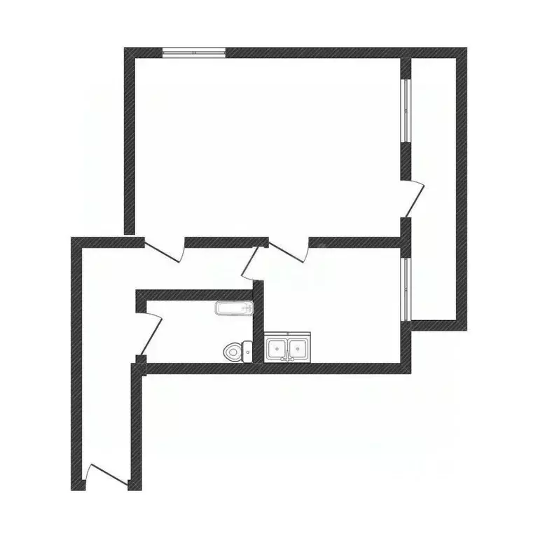 2-к кв. Алтайский край, Бийск Советская ул., 180 (45.2 м) - Фото 2