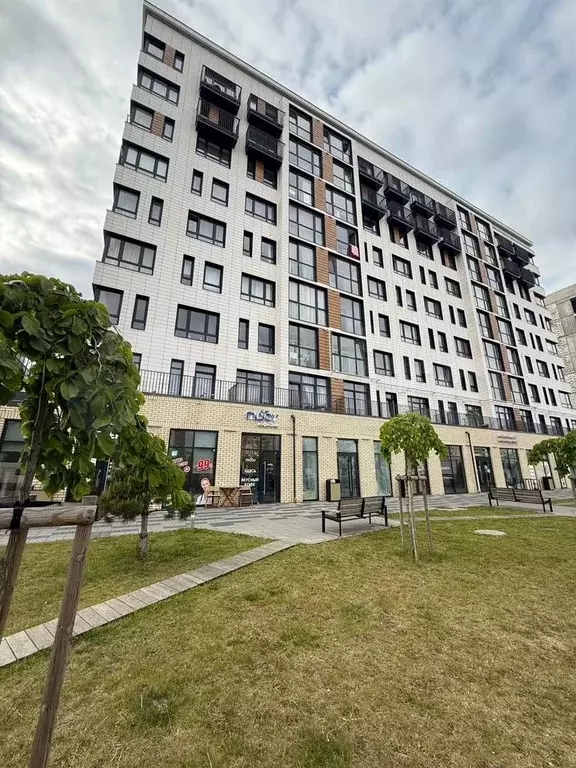 1-к. квартира, 38,5 м, 7/9 эт. - Фото 0
