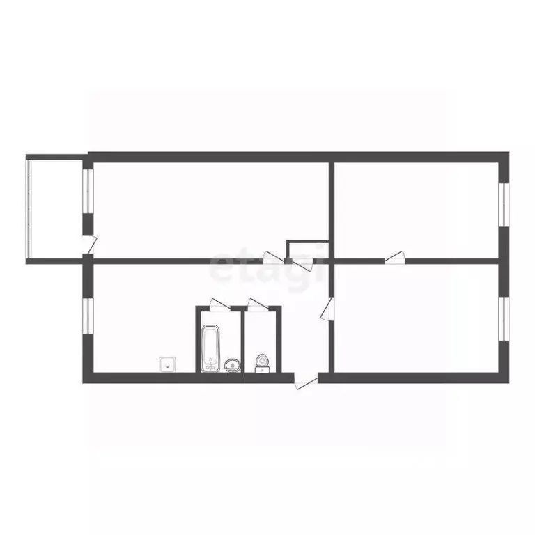 3-к кв. Владимирская область, Ковров ул. Белинского, 18 (61.6 м) - Фото 1