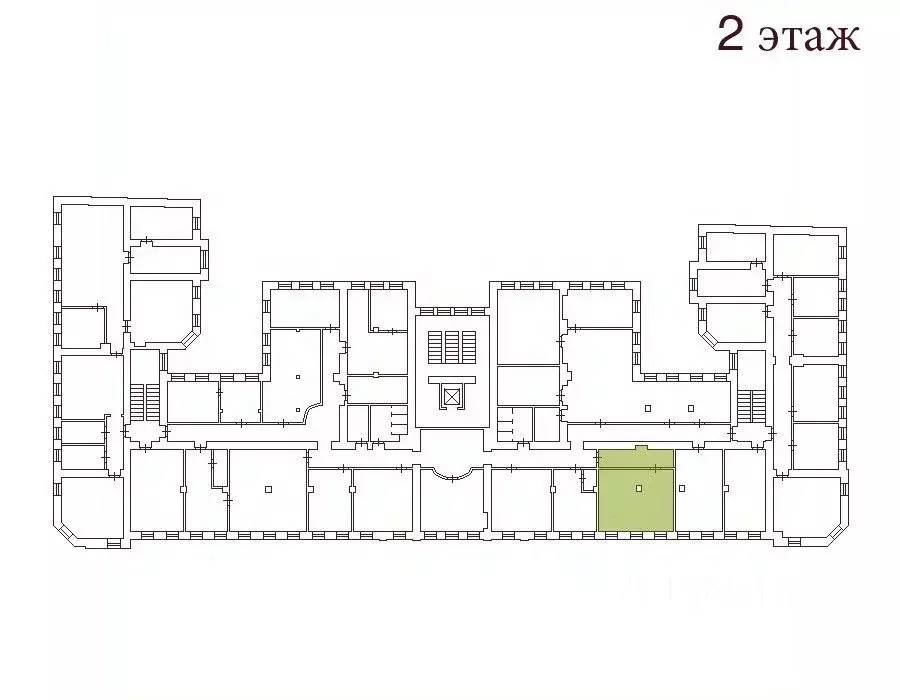 Офис в Санкт-Петербург ул. Кропоткина, 1 (58 м) - Фото 2