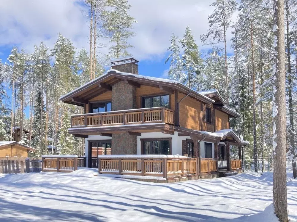 Коттедж в Ленинградская область, Всеволожский район, Бугровское ... - Фото 1