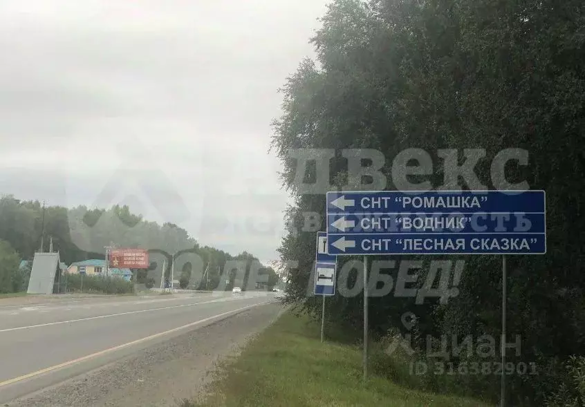 Участок в Тюменская область, Нижнетавдинский район, Лесная сказка СНТ ... - Фото 2