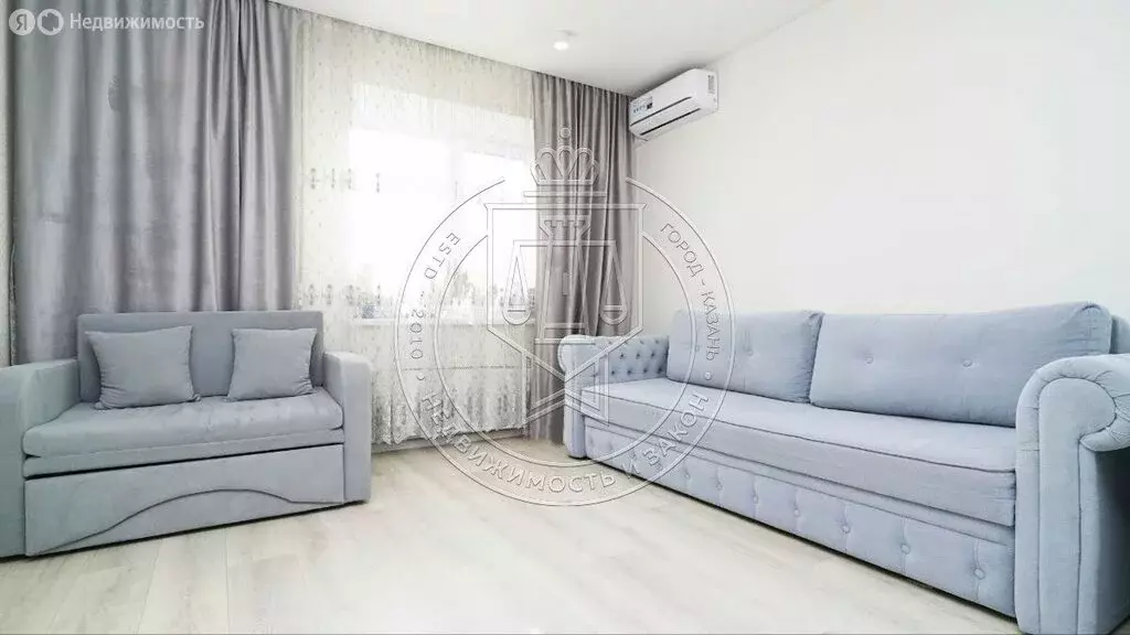 1-комнатная квартира: Казань, Крутая улица, 2 (34.5 м) - Фото 1