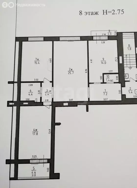 3-комнатная квартира: Калининград, Осенняя улица, 4 (92 м) - Фото 1