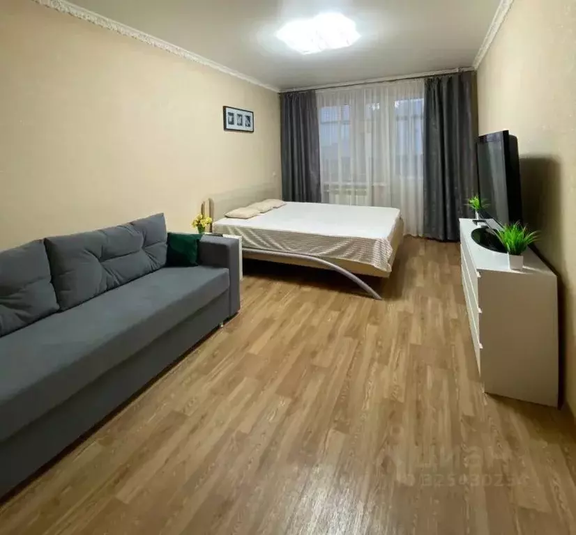 1-к кв. Татарстан, Казань ул. Академика Сахарова, 27 (38.0 м) - Фото 1