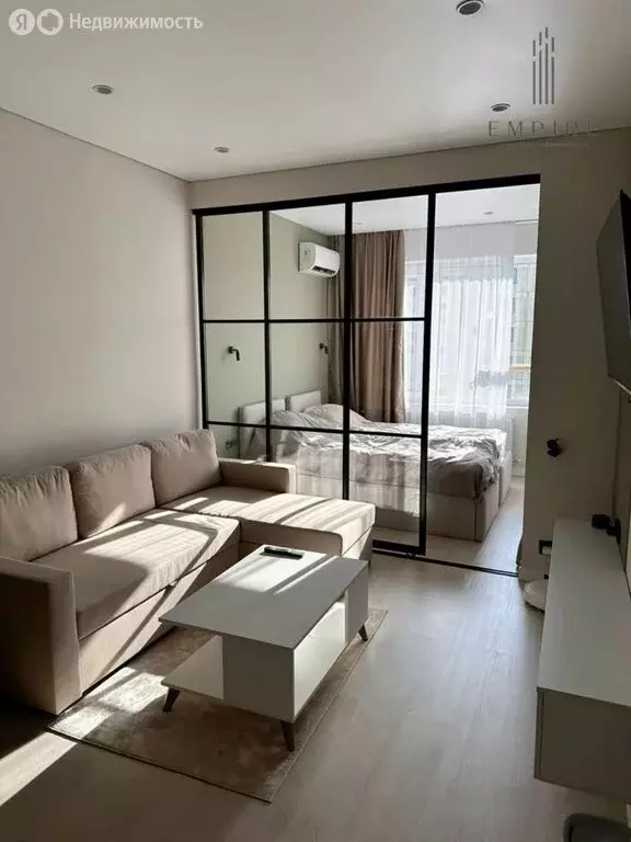 Квартира-студия: Грозный, проспект Ахмат-Хаджи Абдулхамидовича ... - Фото 1