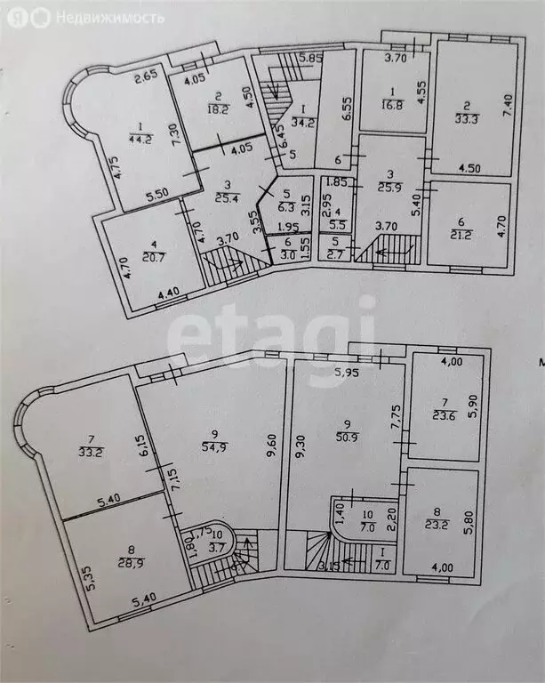 4-комнатная квартира: Махачкала, улица Мирзабекова, 35 (217 м) - Фото 1