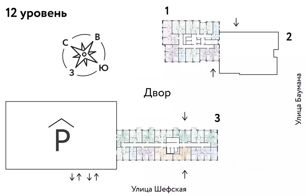 3-к кв. Свердловская область, Екатеринбург ул. Шефская, 22А (53.89 м) - Фото 1