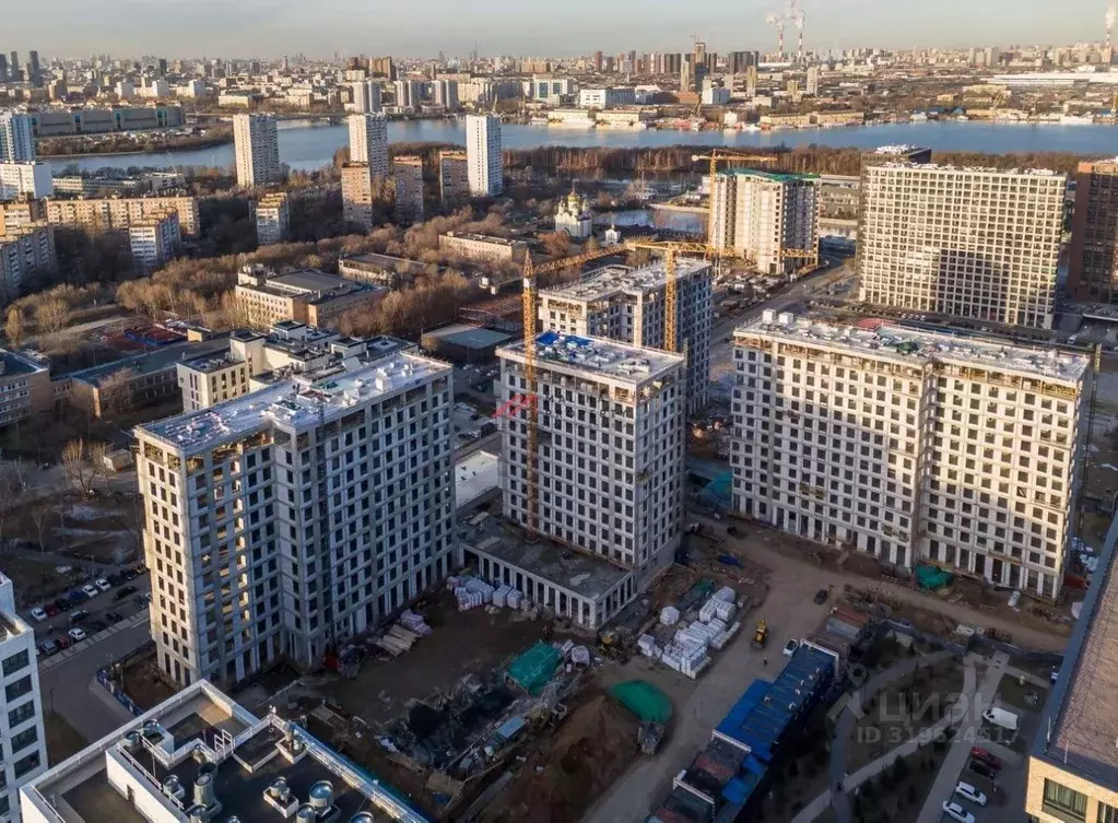 Торговая площадь в Москва 6-й Нагатина кв-л, Ривер Парк жилой ... - Фото 1