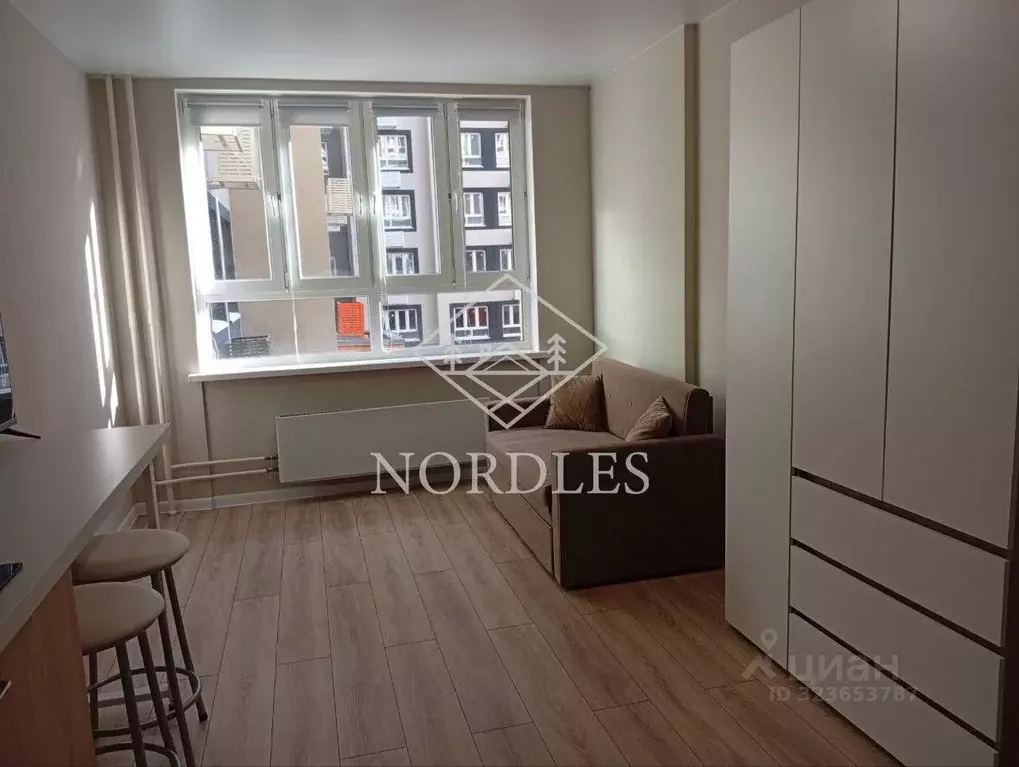 Студия Московская область, Балашиха ул. Яганова, 1 (21.0 м) - Фото 1