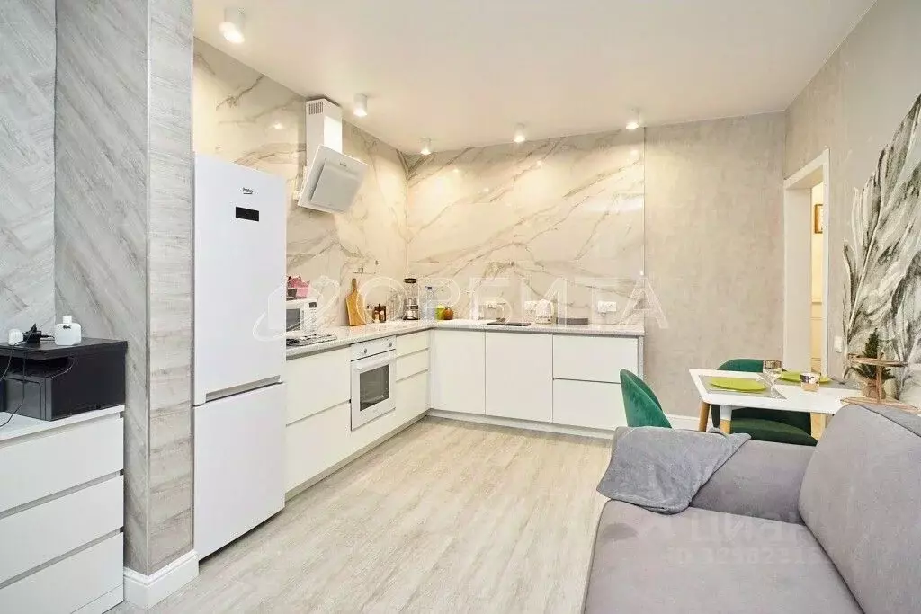 1-к кв. Тюменская область, Тюменский муниципальный округ, Боровский рп ... - Фото 1