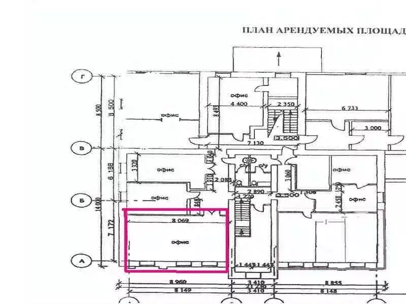 Офис в Нижегородская область, Нижний Новгород ул. Обухова, 11/13 (44 ... - Фото 1