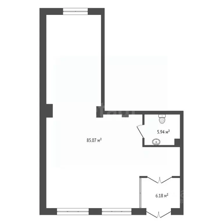 Помещение свободного назначения в Красноярский край, Красноярск ул. ... - Фото 2