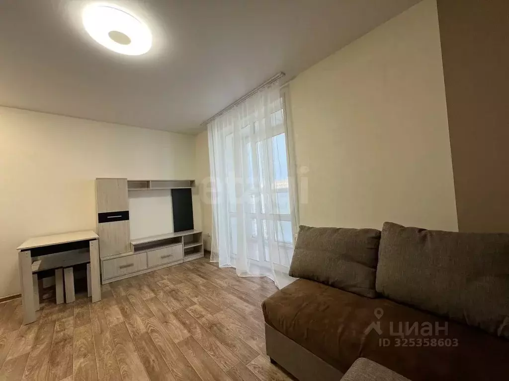 Студия Тюменская область, Тюмень ул. Андрея Бушуева, 2 (27.0 м) - Фото 2