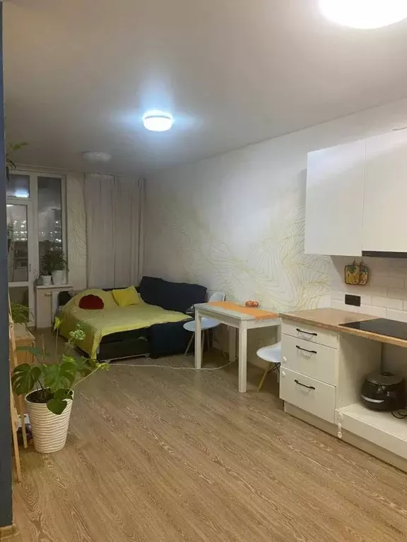 Квартира, 1 комната, 45.4 м - Фото 1