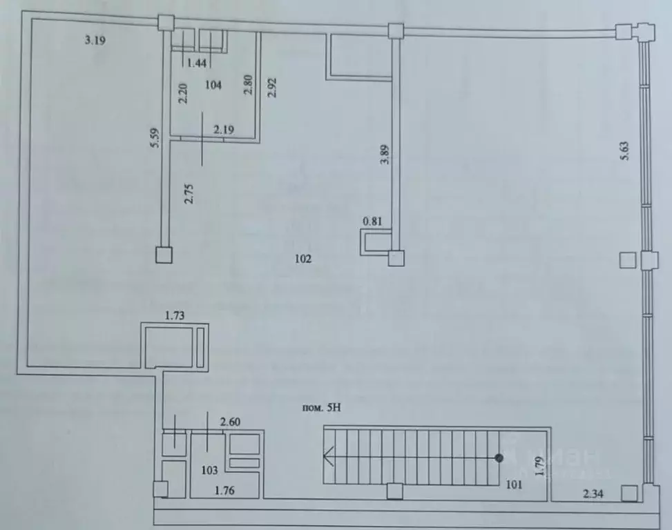 Офис в Москва Октябрьская ул., 67 (179 м) - Фото 2