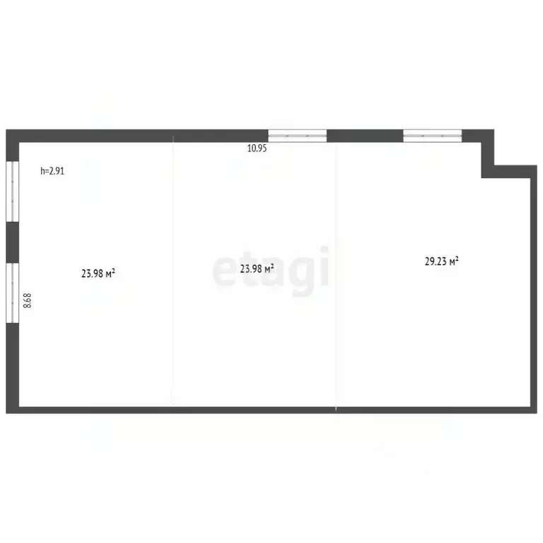 Офис в Калужская область, Калуга ул. Кутузова, 14 (24 м) - Фото 1