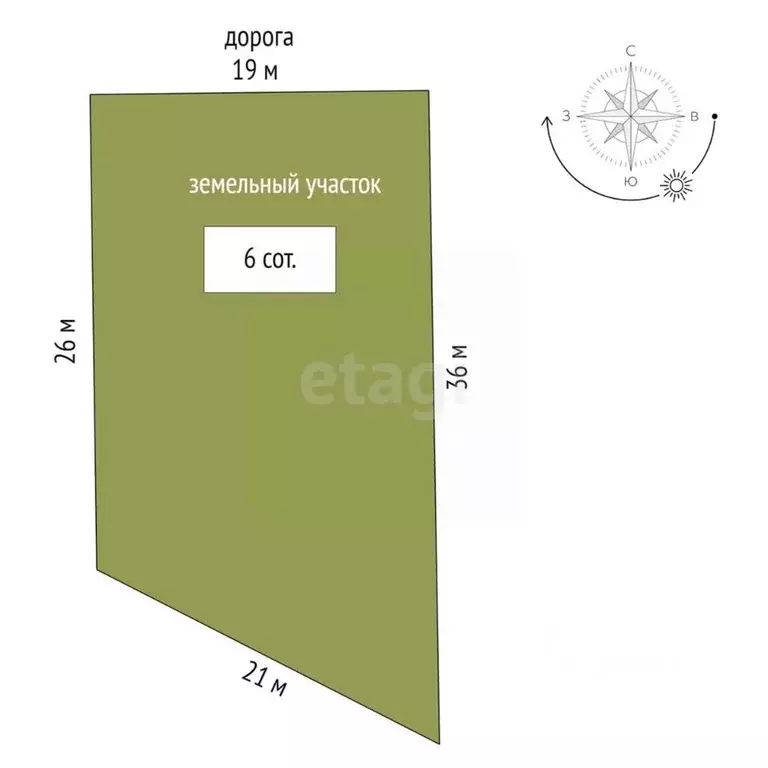 Участок в Ростовская область, Аксайский район, Большелогское с/пос, ... - Фото 2