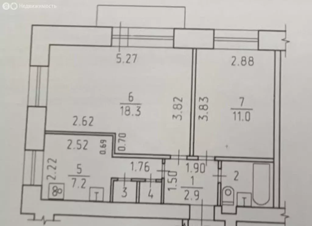 2-комнатная квартира: Ижевск, Советская улица, 10 (43.1 м) - Фото 1
