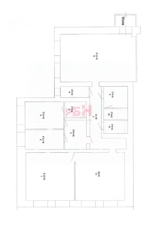 Офис в Свердловская область, Екатеринбург ул. Уральская, 2 (216 м) - Фото 2