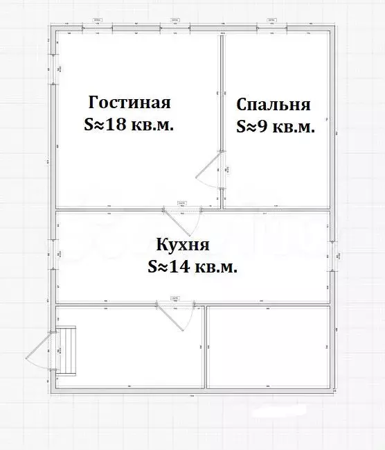 Дом 41,5 м на участке 17 сот. - Фото 0