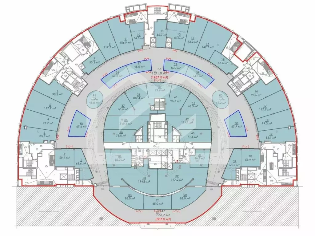 Торговая площадь в Москва наб. Пресненская, 2 (3781 м) - Фото 2