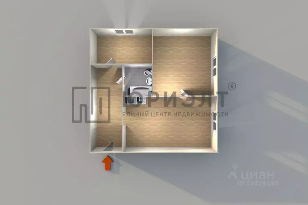 2-к кв. Свердловская область, Екатеринбург бул. Верх-Исетский, 20 ... - Фото 2