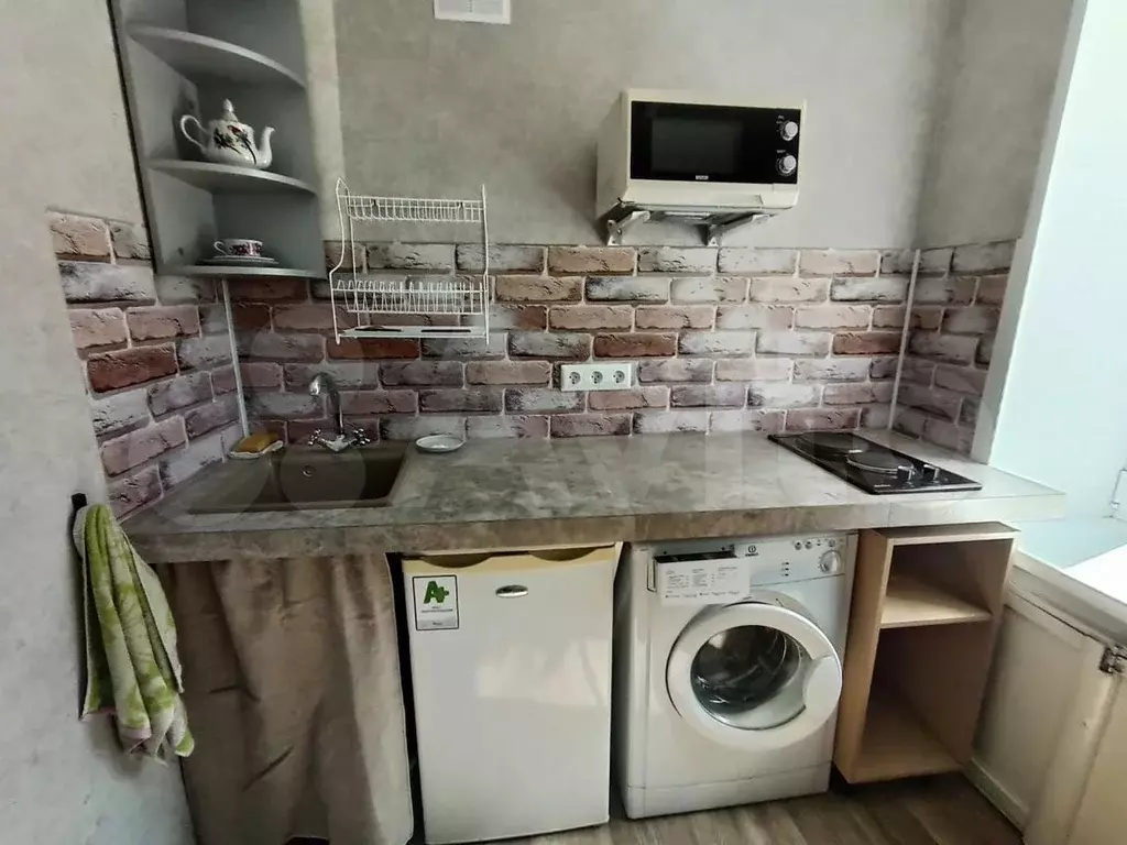 1-к. квартира, 27 м, 1/9 эт. - Фото 0