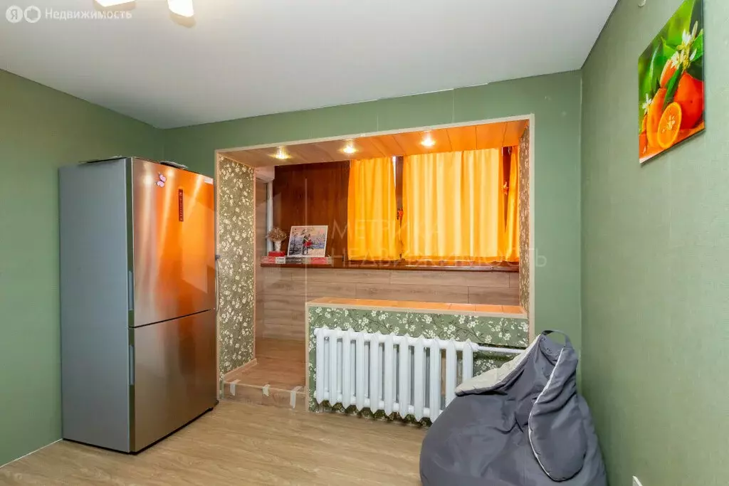 1-комнатная квартира: Тюмень, улица Бабарынка, 20А (30.8 м) - Фото 1