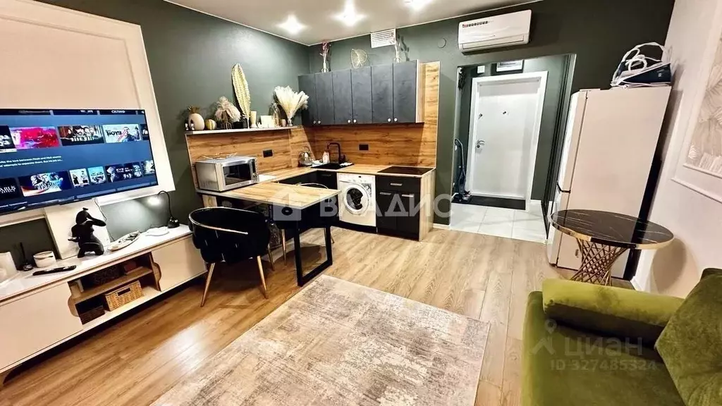 Студия Москва Люблинская ул., 72к3 (23.0 м) - Фото 2