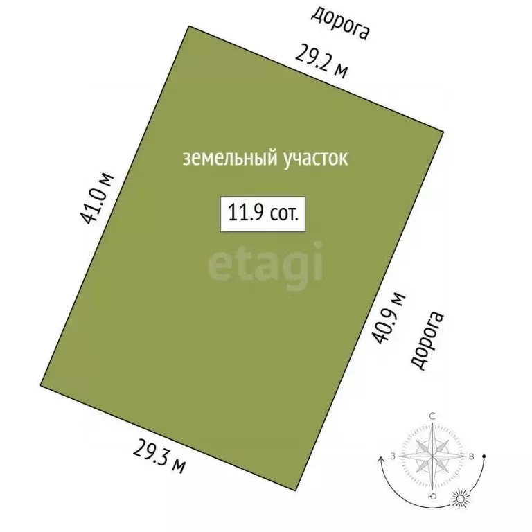 Участок в Тюменская область, Нижнетавдинский муниципальный округ, ... - Фото 2