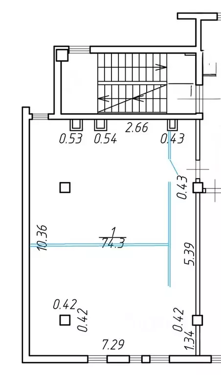 Офис в Санкт-Петербург Кронштадтская ул., 9к4 (74 м) - Фото 2