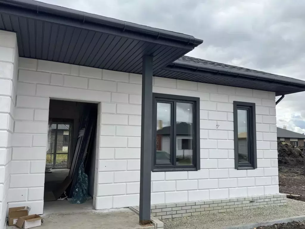 Дом в Омская область, Омский район, с. Пушкино ул. Ленского (105 м) - Фото 2