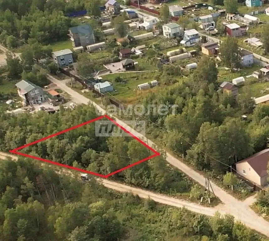 Участок в Сахалинская область, Южно-Сахалинск Росинка СНТ,  (5.62 ... - Фото 1