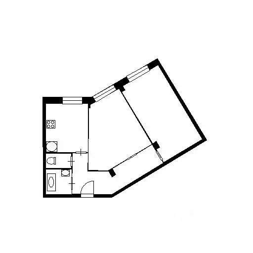 2-к кв. Санкт-Петербург просп. Королева, 63к2 (72.2 м) - Фото 2