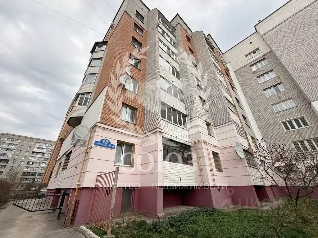 2-к кв. Калужская область, Калуга Пролетарская ул., 51 (64.7 м) - Фото 1