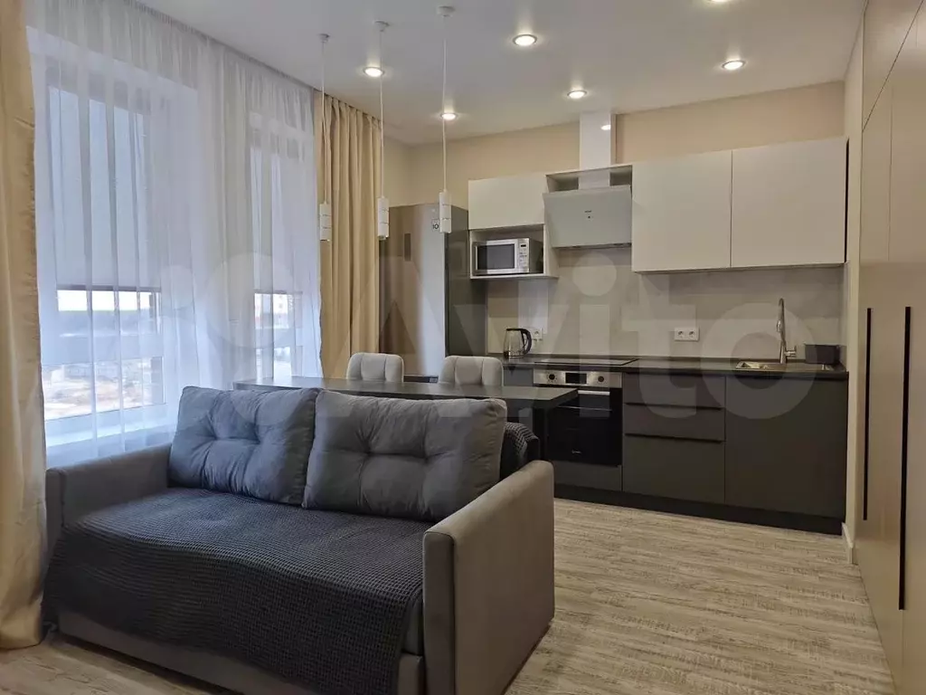 Квартира-студия, 27 м, 4/12 эт. - Фото 1