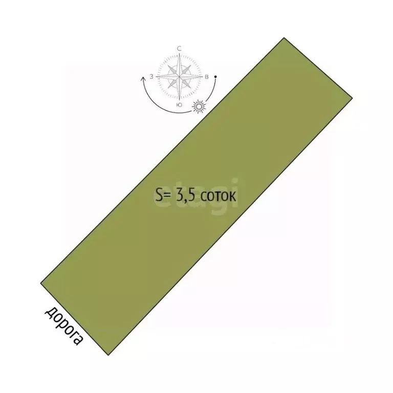 Участок в Новосибирская область, Новосибирск Мир-2 СТ, 6/10 (3.5 сот.) - Фото 2