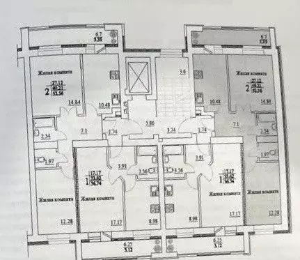2-к. квартира, 49,8 м, 4/10 эт. - Фото 0