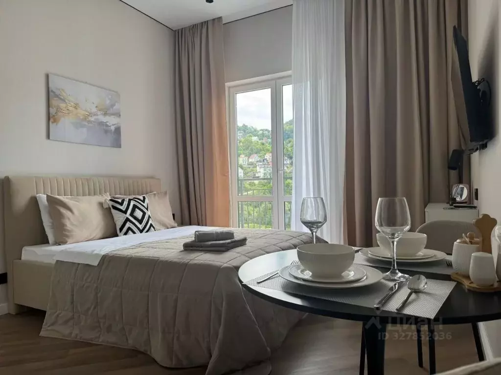 Студия Краснодарский край, Сочи ул. Искры, 88к8 (27.0 м) - Фото 2