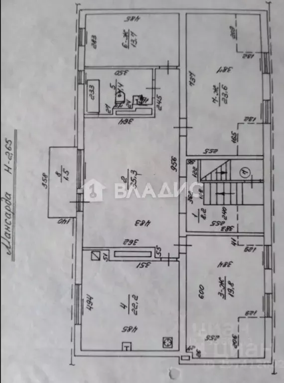 4-к кв. Калининградская область, Калининград Нарвский пер., 1 (132.0 ... - Фото 2