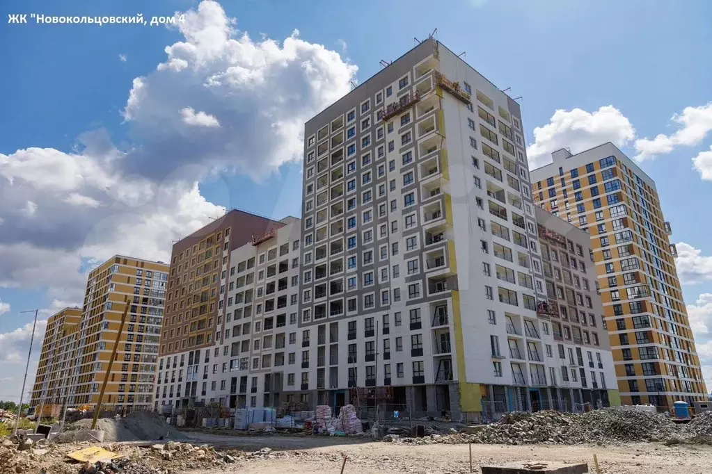 1-к. квартира, 42,5 м, 7/16 эт. - Фото 1