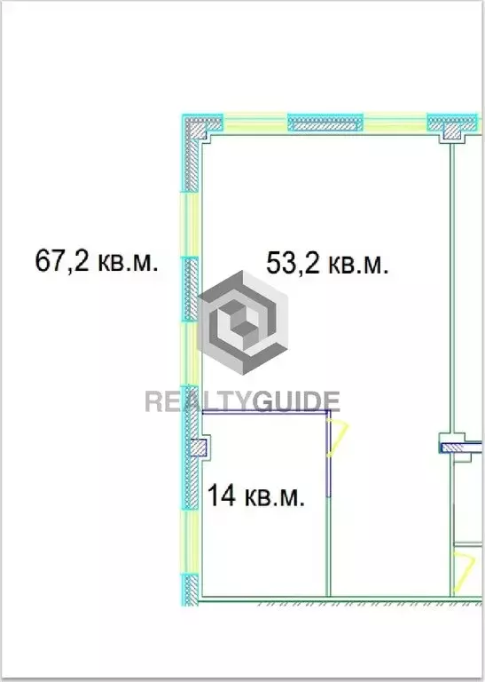 Офис (67.2 м) - Фото 2