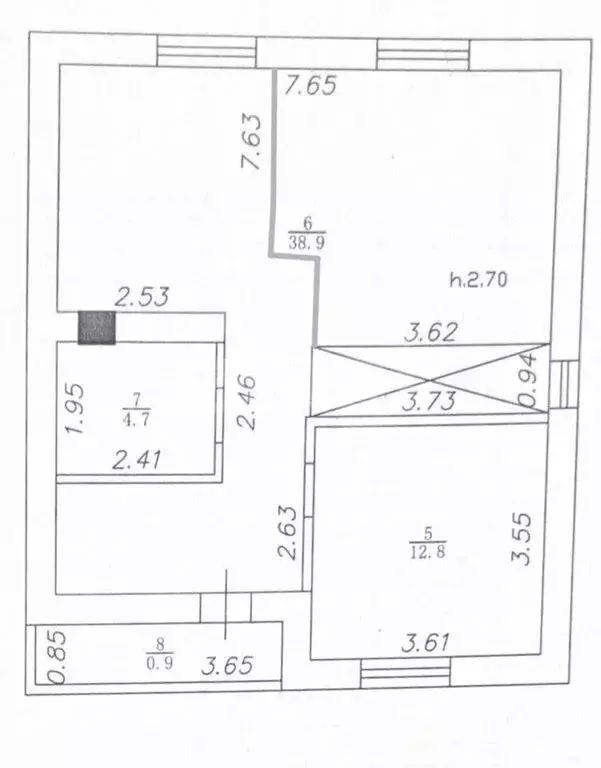 Дом в жилой массив Константиновка, Советская улица (115.7 м) - Фото 1